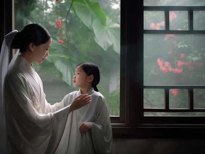 李清照与小女孩的故事；小孩讲李清照的故事