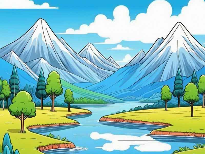 跟山水有关的儿童故事，关于山水的绘本故事
