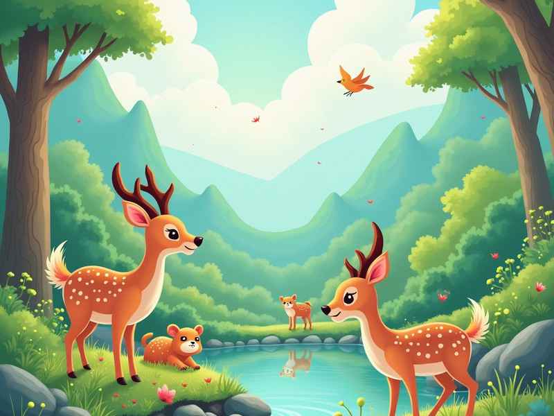 关于小鹿的童话故事 关于小鹿的寓言故事