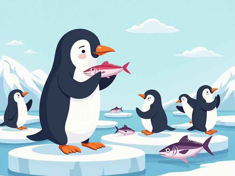 关于企鹅和北极熊的儿童视频 小企鹅和北极熊的视频