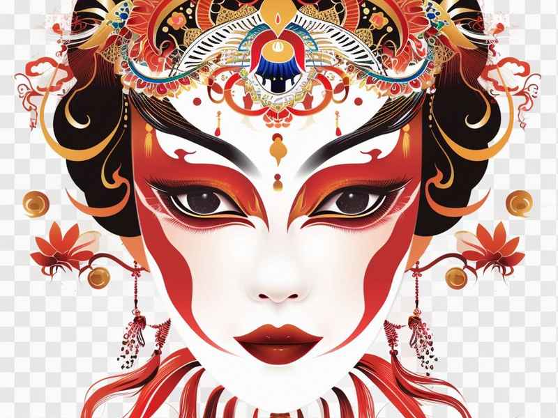 关于京剧脸谱的幼儿简单故事（关于京剧脸谱的幼儿简单故事图片）