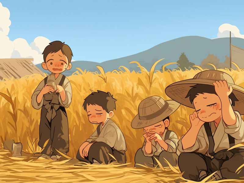 关于农民的儿童故事 - 关于农村农民的民间故事