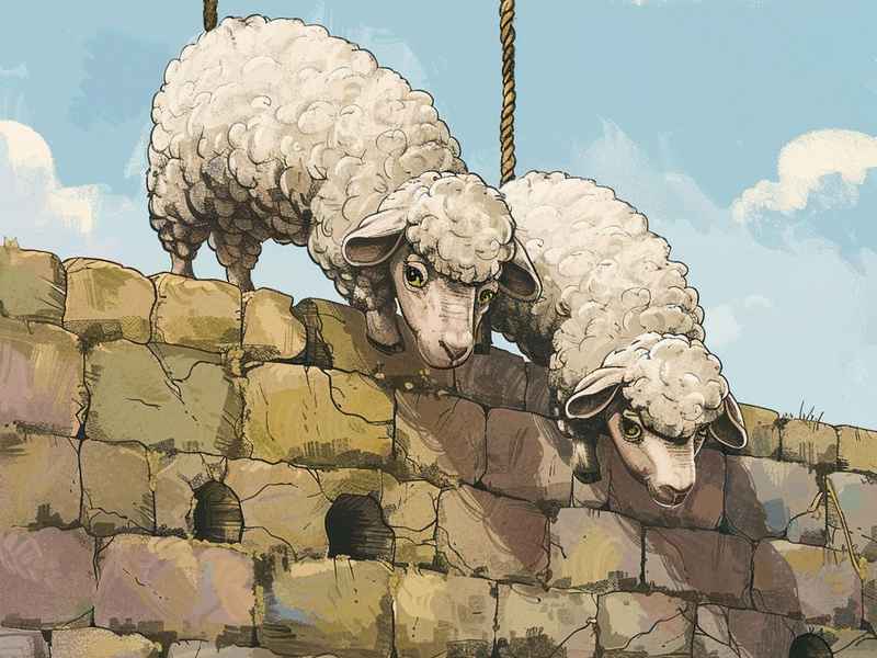 关于羊的故事简短（关于羊的故事简短一点）