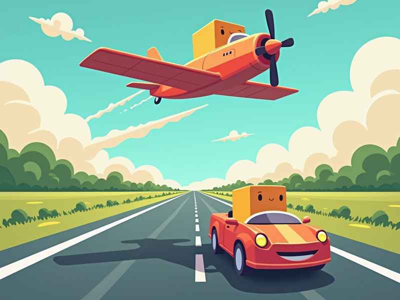 关于交通的儿童故事（关于交通的儿童绘画）