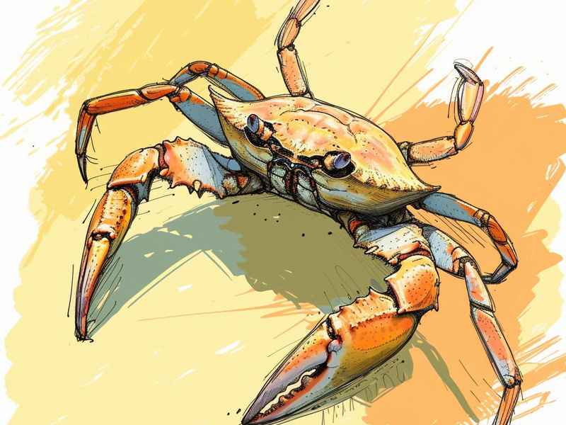 关于螃蟹绘本故事 关于螃蟹绘本故事图片