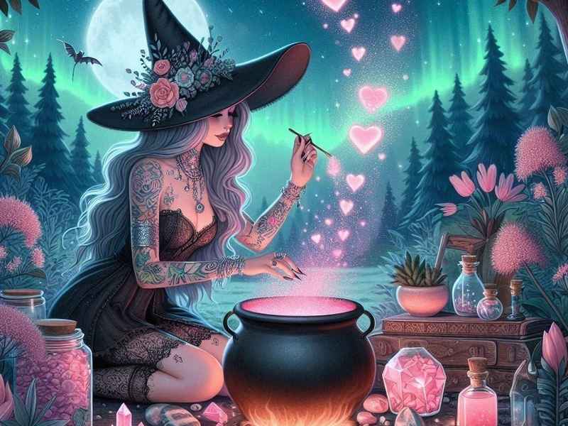 善良女巫的童话故事有哪些；善良的女巫童话作文300个字