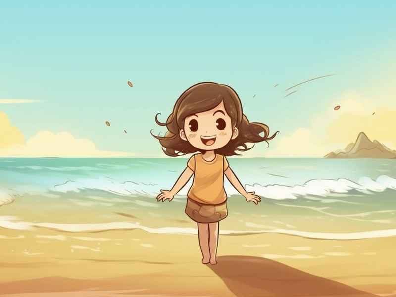 海滩的儿童故事；关于海滩的故事