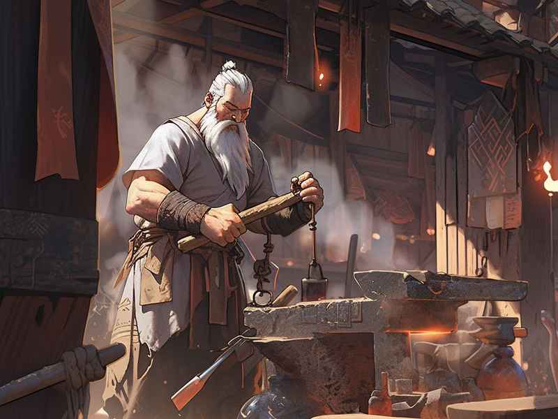 鲁班发明的木匠工具动画故事，鲁班发明的木匠工具动画故事图片