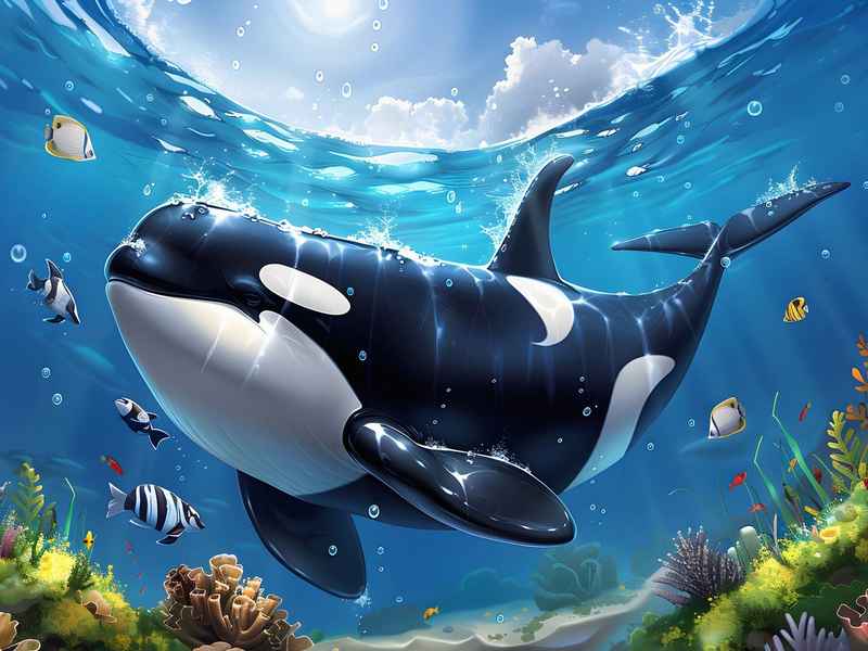 关于小虎鲸的儿童故事 虎鲸的故事幼儿园