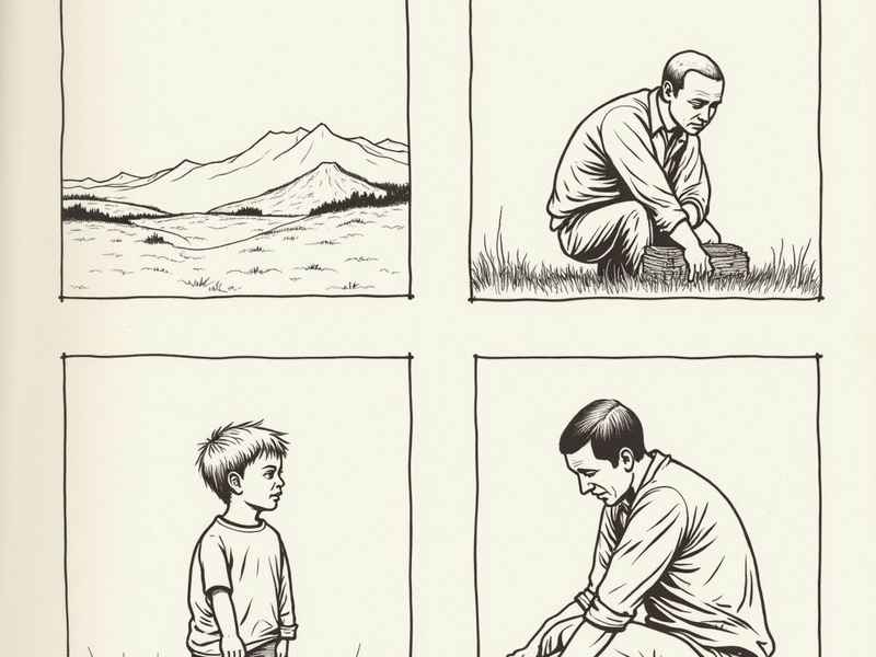 男孩连环画（小男孩连环画）