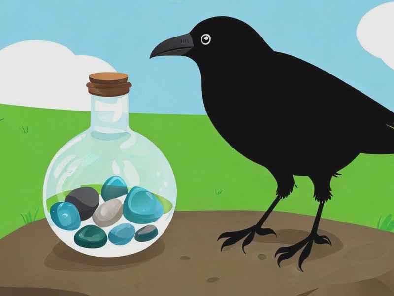 故事儿童乌鸦、乌鸦的幼儿故事