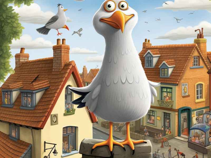 海鸥和麻雀的故事 海鸥和麻雀的故事简介