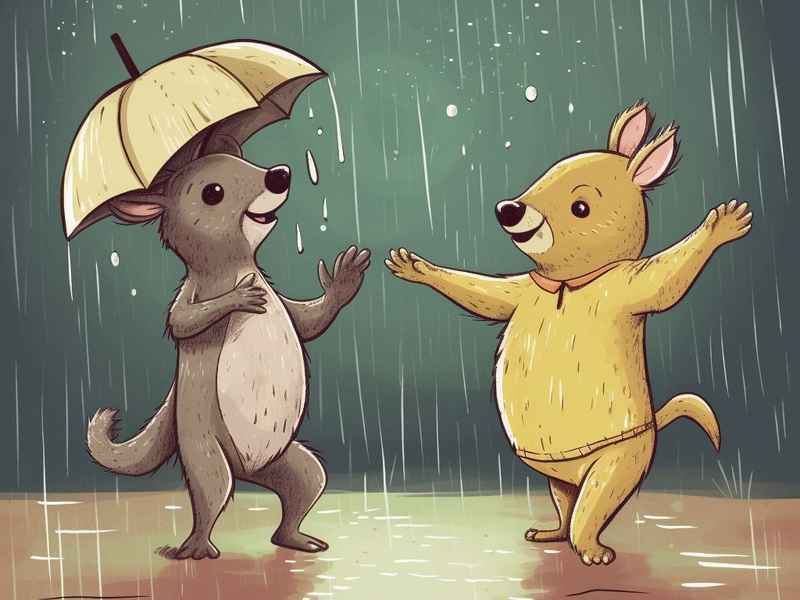 故事《下雨啦》、故事《下雨啦》主要内容