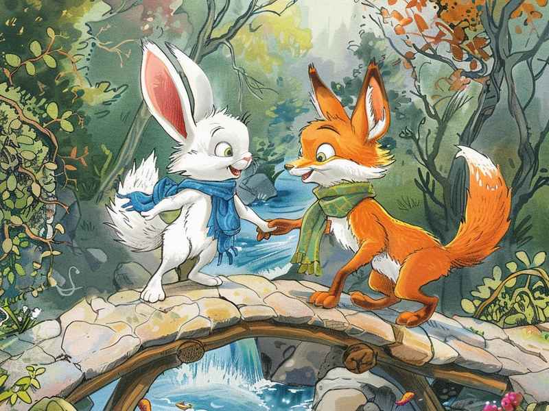 狐狸和兔子的故事、狐狸和兔子的故事完整版
