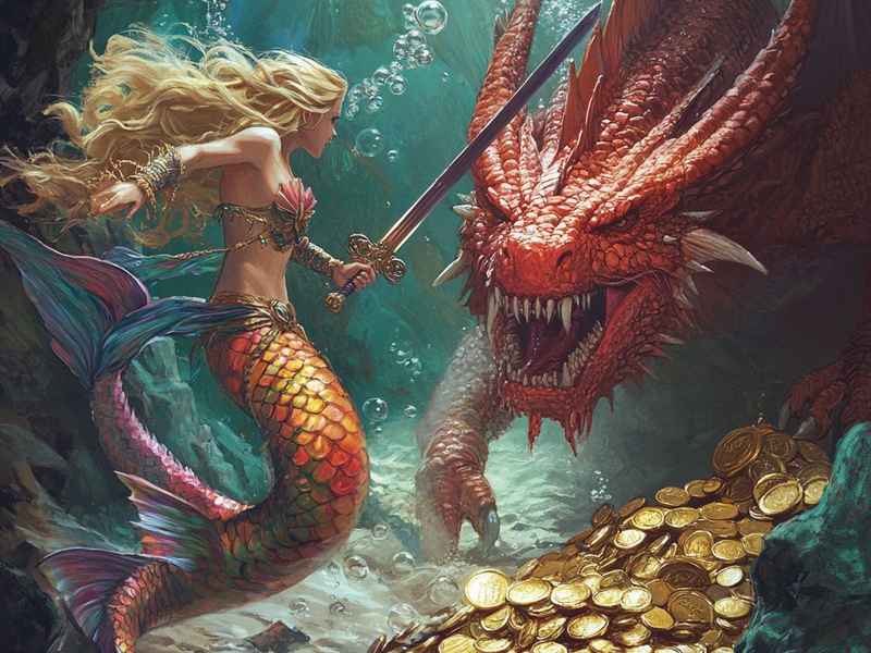 海龙王的女儿故事 - 海龙王嫁女儿的故事