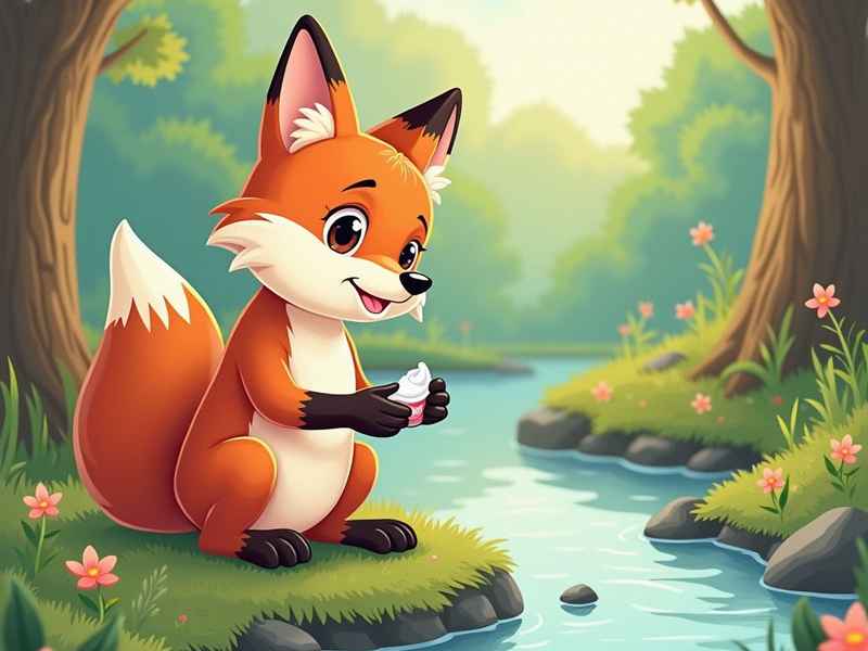 狐狸吃东西的故事，狐狸吃东西的故事视频