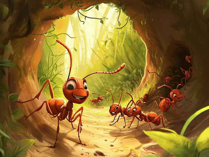 三只蚂蚁故事、三只蚂蚁故事道理和启示