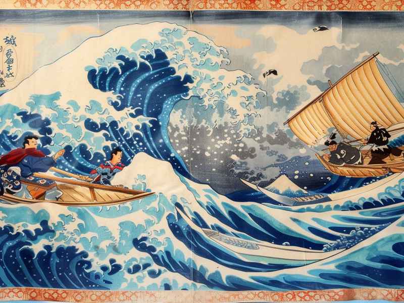 刻舟求剑成语绘画（刻舟求剑成语简笔画）