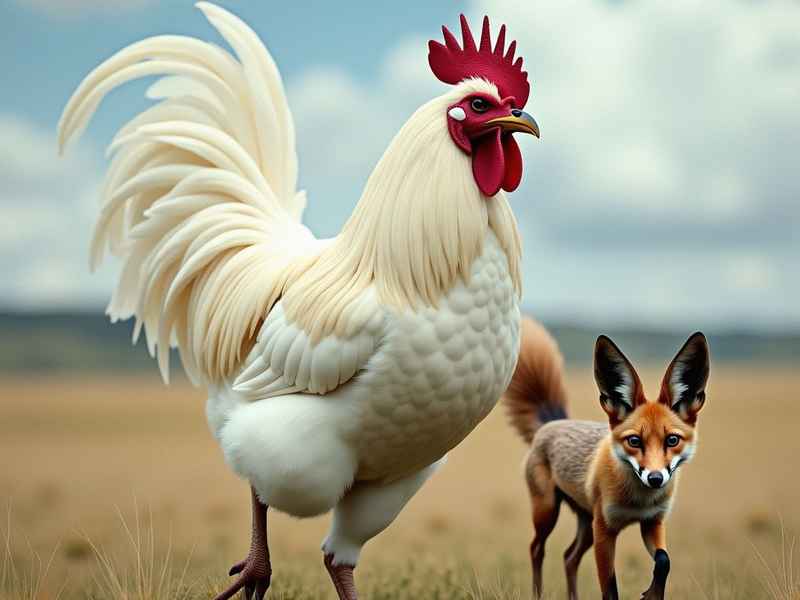 公鸡狗和狐狸的故事、公鸡狗和狐狸的故事内容