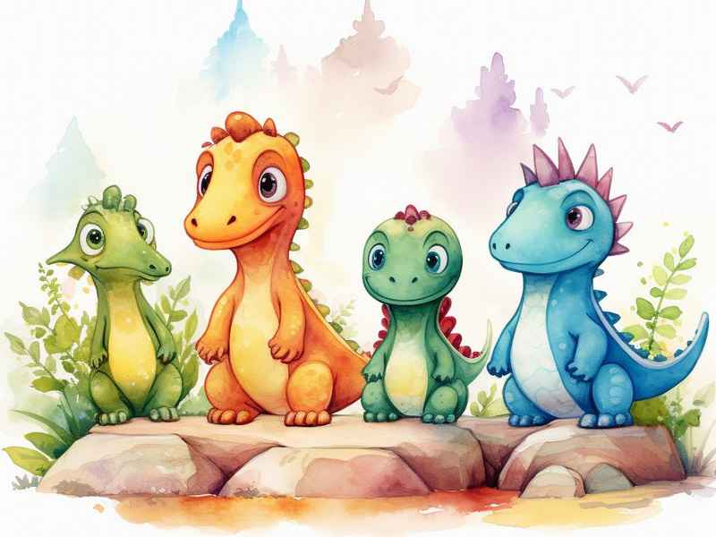 恐龙小故事儿童 简短，小恐龙故事短篇