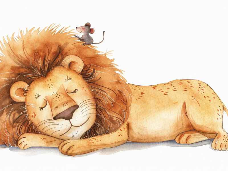 关于狮子的睡前故事、关于狮子的睡前故事大全