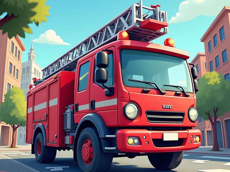 会讲故事的消防车 - 会讲故事的消防车儿歌