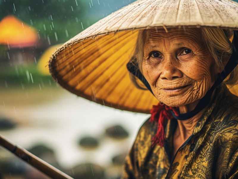 老太太卖雨伞的故事、老太太卖雨伞的故事启示