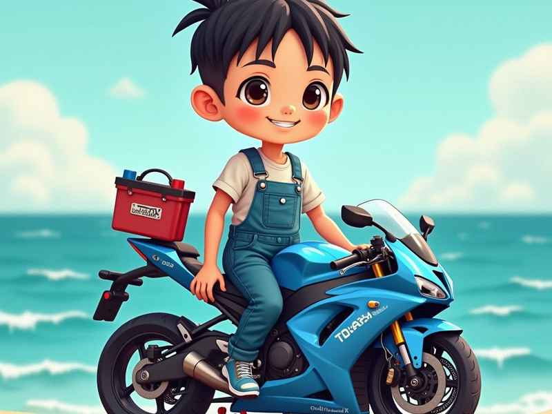 摩托车绘本 摩托车绘本电瓶