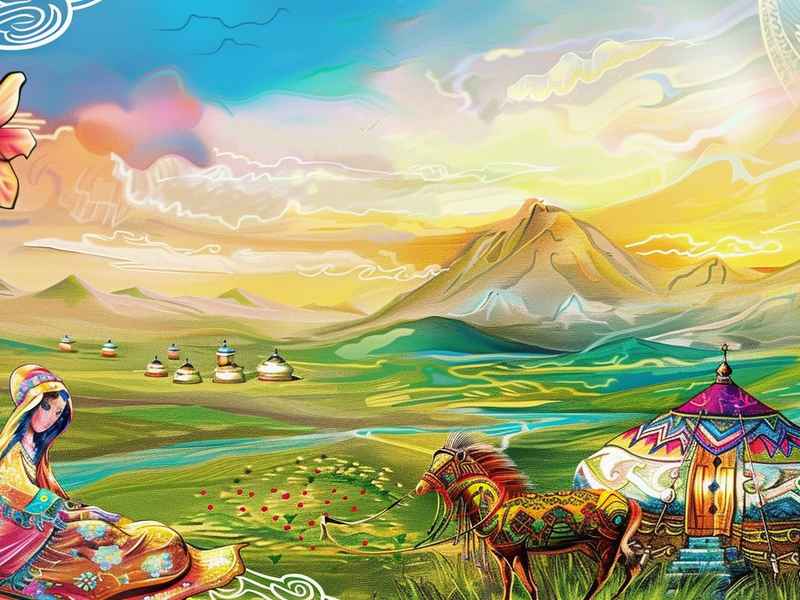 哈萨克故事哈语、哈萨克语睡前故事