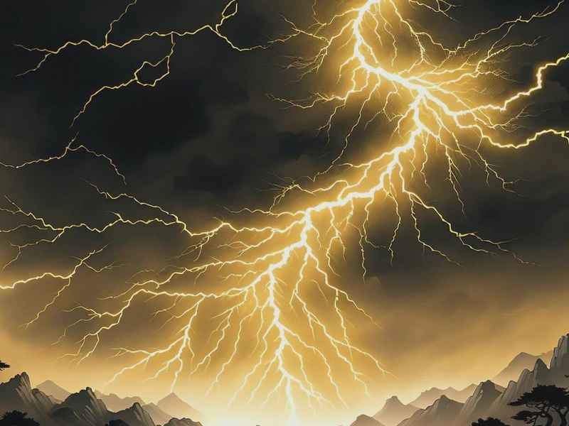 关于雷电的绘本故事，关于雷电的绘本故事图片