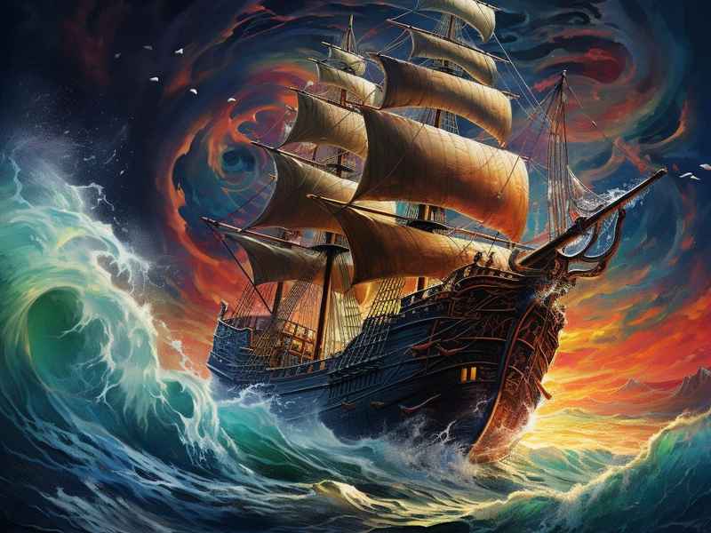 海盗船睡前故事，海盗船的故事睡前故事