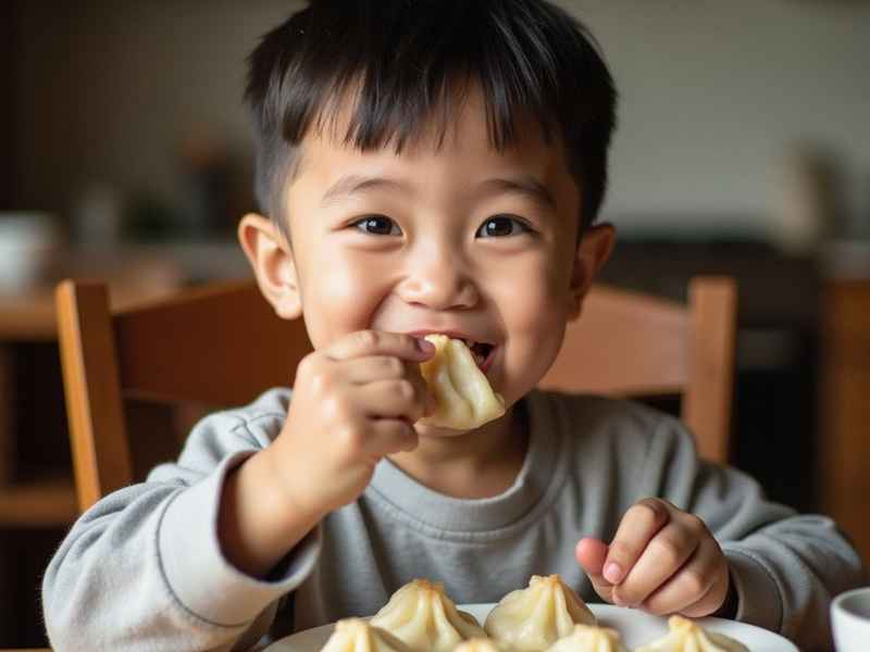 给儿童包水饺晚报（给儿童包水饺晚报图片）