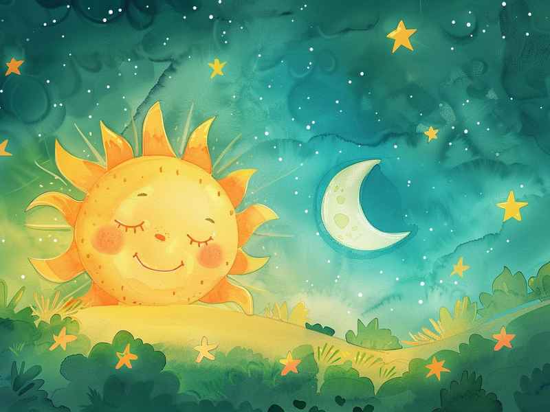 关于白天和黑夜的幼儿绘本，关于白天和黑夜的幼儿绘本图片