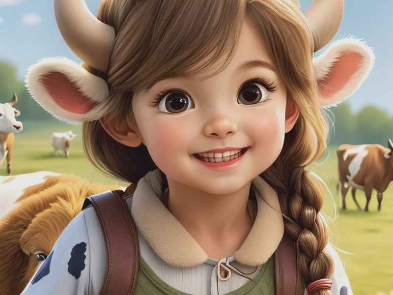 牛奶故事儿童、奶牛故事幼儿