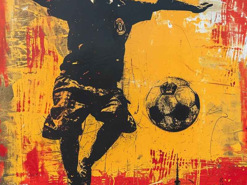 儿童足球海报；儿童节足球海报