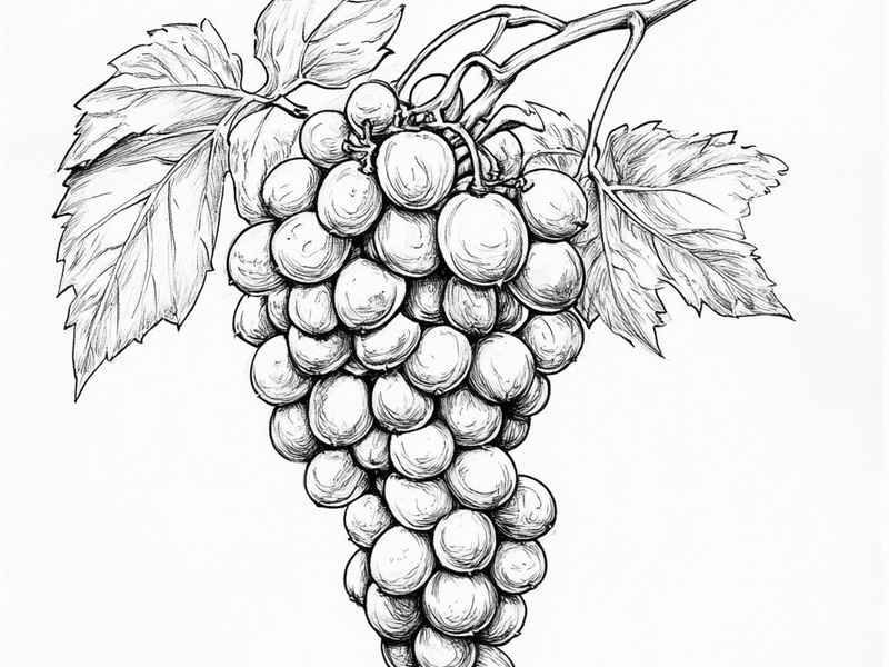 关于葡萄的绘画 - 关于葡萄的绘画作品
