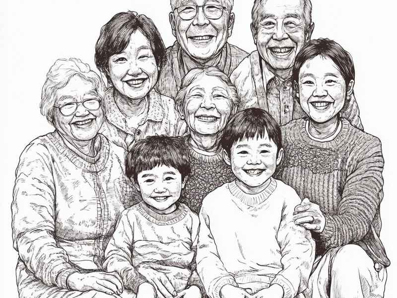 家庭相册简笔画 - 家庭相册简笔画图片大全