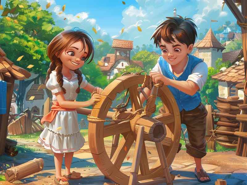 摩天轮儿童视频；摩天轮儿童绘画