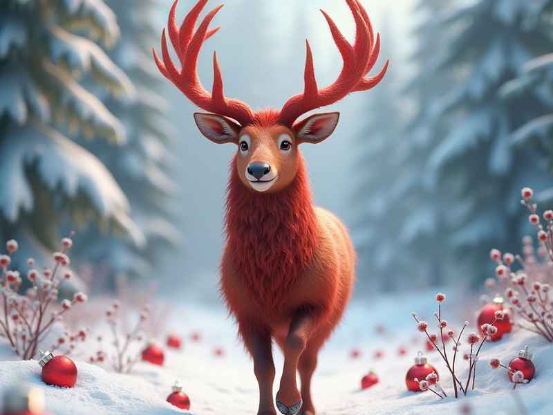 红鼻子rudolph故事 红鼻子rudolph的故事