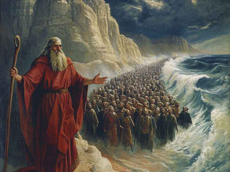 摩西的故事在圣经哪一部分，摩西的故事在圣经哪一部分出现