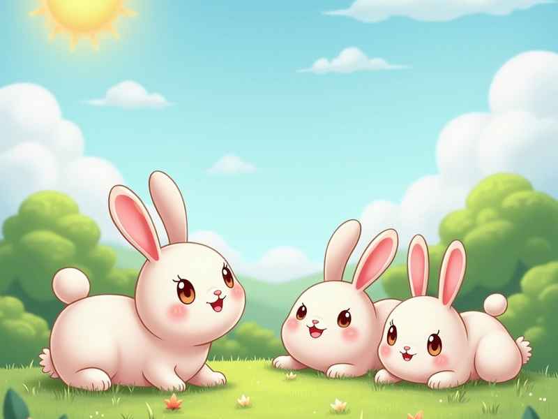三只小兔子的儿童故事，三只小兔子的故事睡前故事