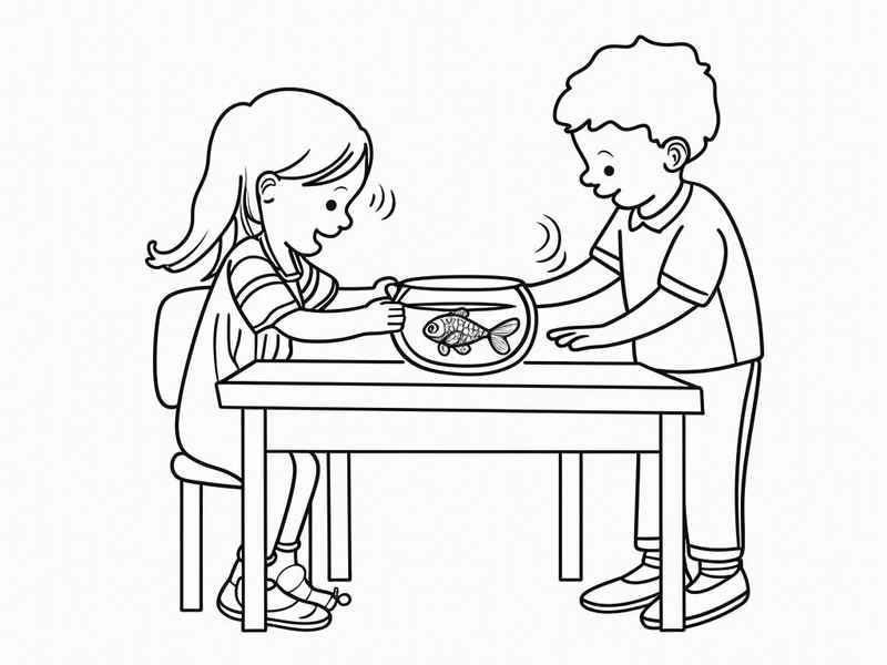 勤洗手儿童创意简笔画 - 勤洗手儿童画简笔画