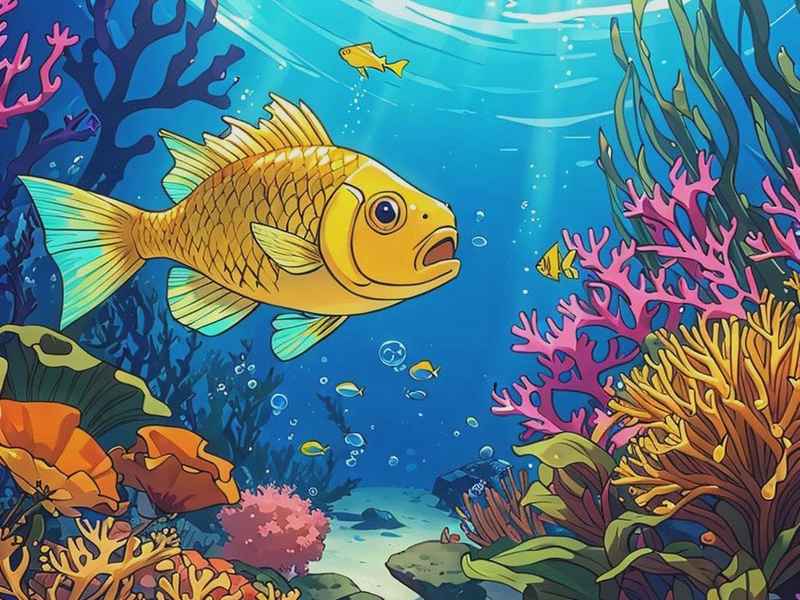 海底大探险绘本故事内容 - 海底大探险绘本故事内容图片