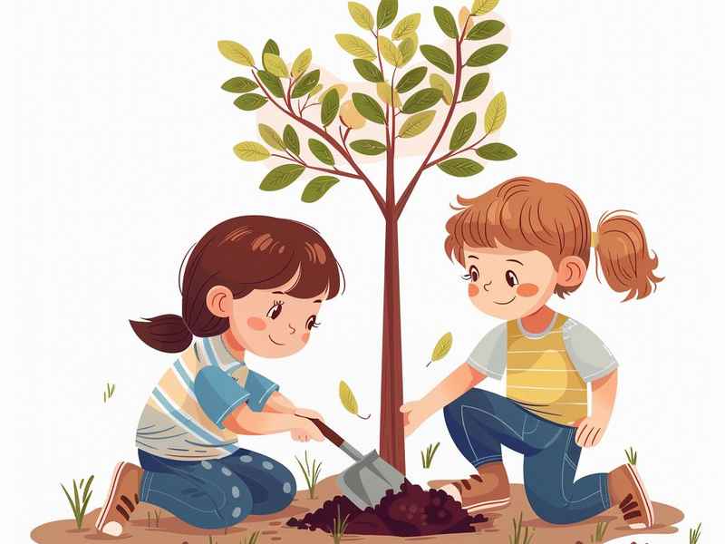 浩浩种树儿童故事 种树 故事