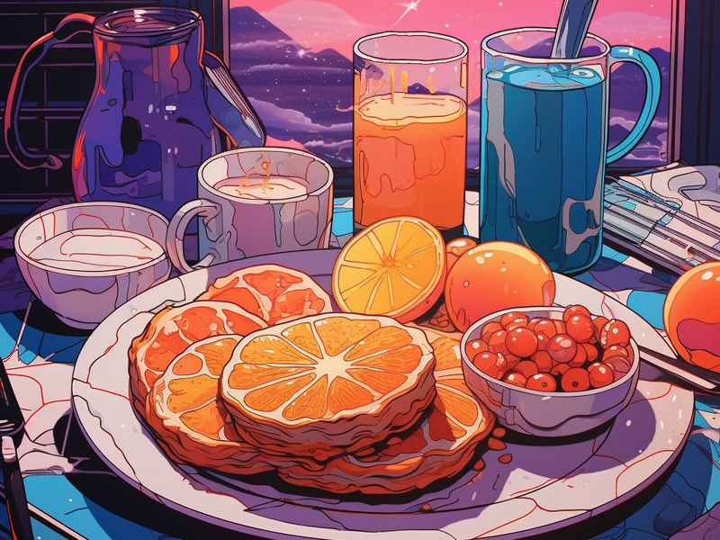 故事早餐；100份早餐的故事