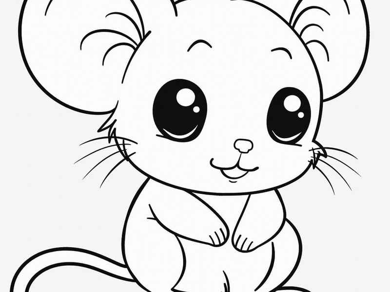 老鼠儿童画图片 老鼠儿童画图片简单