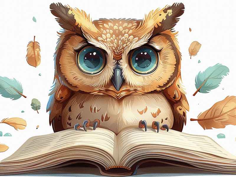 关于猫头鹰的童话作文四年级425字、关于猫头鹰的作文450字