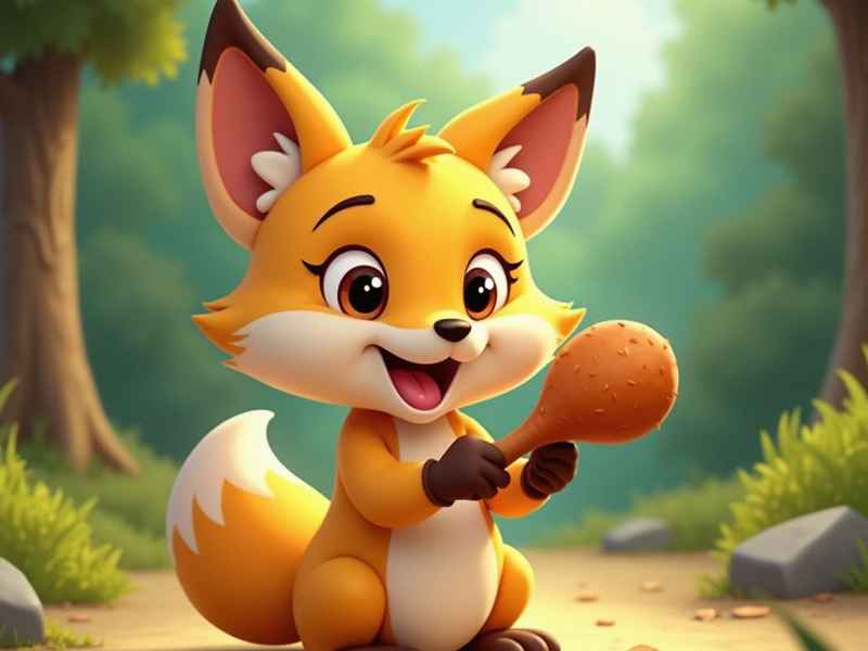 狐狸吃糖的故事 狐狸吃糖果的故事