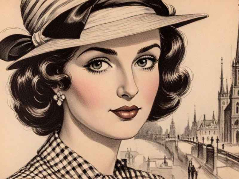 复古美国画报女郎、复古美国画报女郎图片