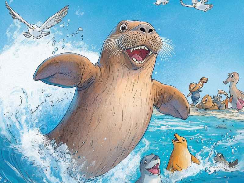 海豹 绘本，海豹绘本